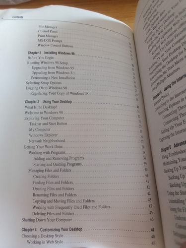 Getting Started Microsoft Windows 98 Second Edition (Usado)