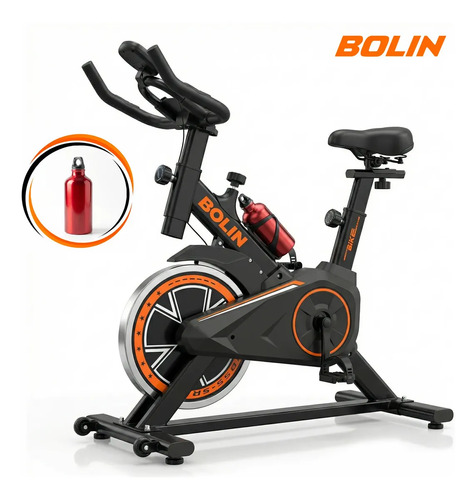 Bicicleta Ergométrica Bolin MB-Q7 para Spinning Profissional com Monitor Cardíaco