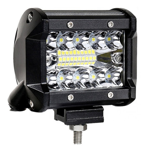 Faro Reflector Auxiliar Led 60w Spot + Flood 4x4 Off Road