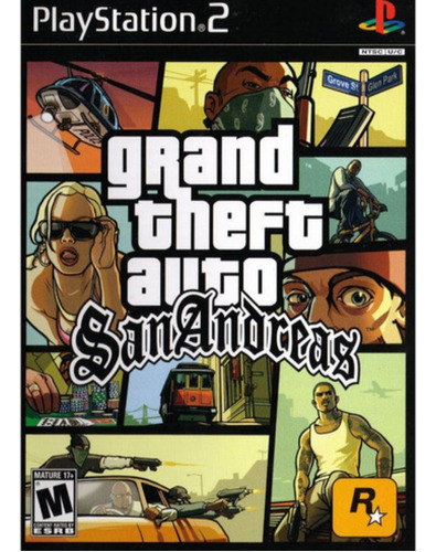 Grand Theft Auto: San Andreas Ps2 Físico (español)