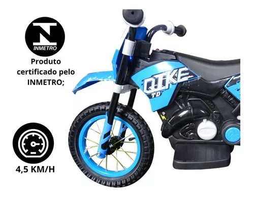 Mota Elétrica Infantil Motoor Kids  Moto Cross - Veículos Criança - Compra  na