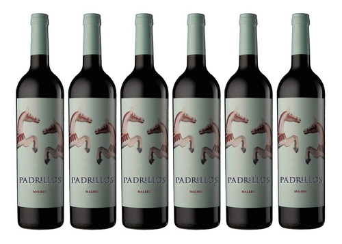 Vino Padrillos Malbec 750 Ml Bodega Ernesto Catena Caja X 6