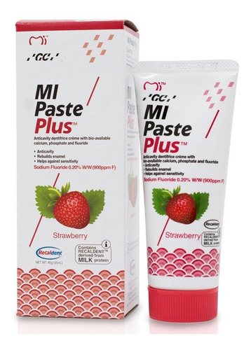 Mi Paste Plus Frambuesas X 40g Odontologia