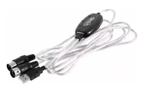 Cable Adaptador Midi In Out A Usb