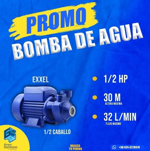 Bomba De Agua 1/2 Hp 