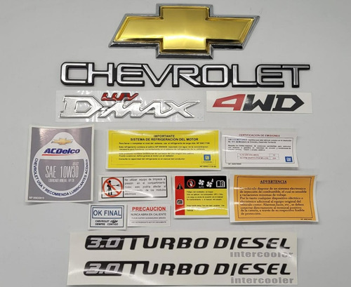 Chevroletluvdmax Calcomania Y Emb 3.0 Turbodieselintercooler