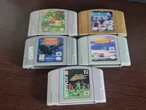 Comprar Lote 5 Carcaças Com Chip Paralelos Com Defeito Nintendo 64