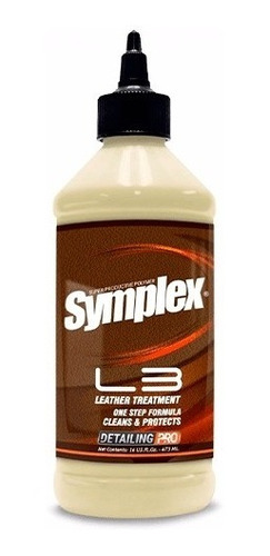 Symplex L3 Limpiador Acondicionador Protector Cuero Piel 473