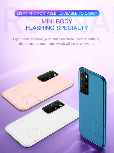 Soyes S10p Mini Teléfono Móvil 2g Gsm 400mah 1.5 Ips Pantall