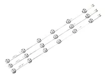 Comprar Tira De Luces Led De 3 Uds, Accesorios De Tv, Componentes De