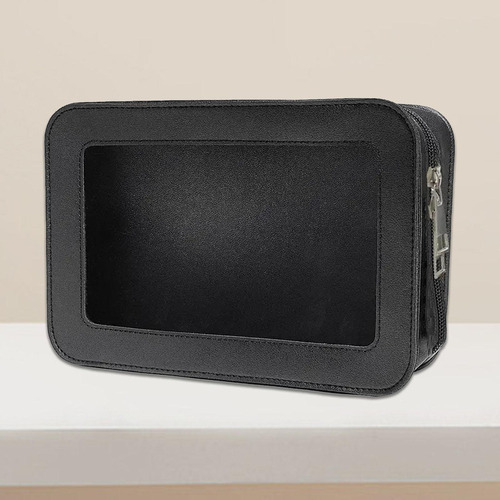 Bolsa De Maquillaje Transparente E Impermeable Con