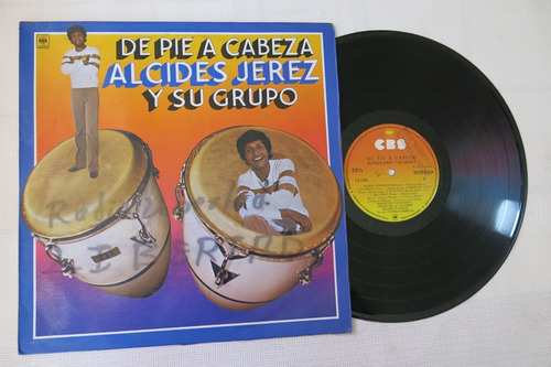 Vinyl Vinilo Lp Acetato Alcides Jerez De Pie A Cabeza Tropic