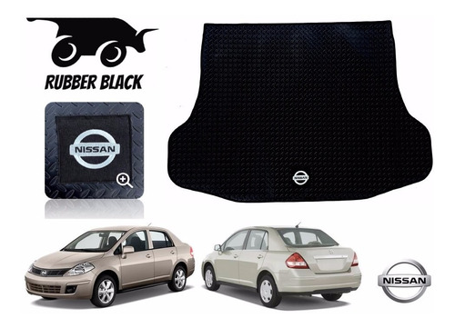 Tapete Cajuela Nissan Tiida Sedan 2015 Marca Rubber Black