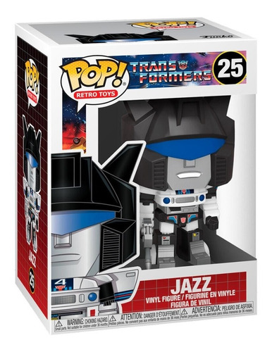 Figura De Acción Transformers Jazz De Funko