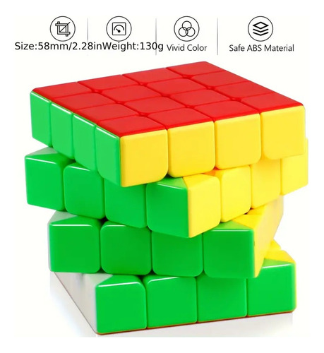 Cubo Mágico Rubik 4x4 Colores Rompecabezas De Coincidencia