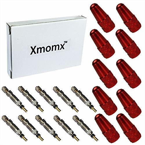 Xmomx 10 Piezas Presta Tubeless Sin Tubo Valvula De Nucleo D