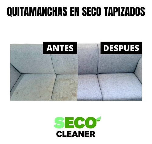 Quitamanchas En Seco 5 L Telas Cueros Plastico Gomas