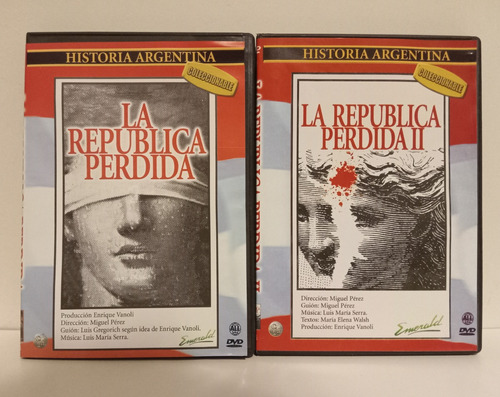 Documental Dvd Historia Argentina La Republica Vol 1 Y 2 