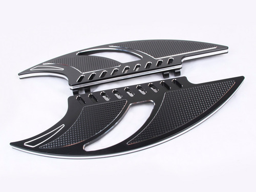 Planchas Delanteras Hacha Negra Para Harley Davidson Touring