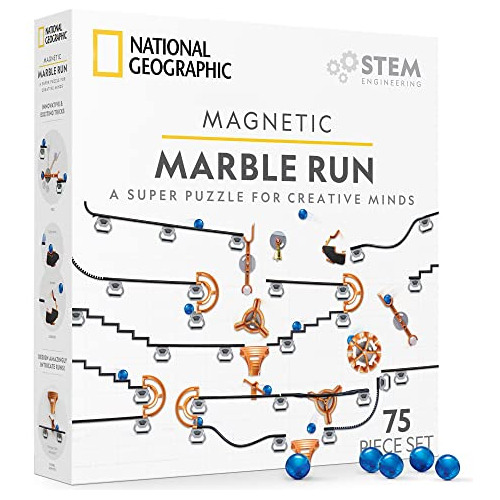 Geografía Nacional Magnetic Marble Run - 150-piece Vrlyf