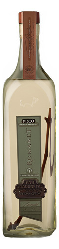 Pisco Bou Barroeta Romanet 35gl, 750ml / El Destilado