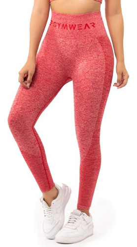 Leggins  Calza Deportiva Seamless 800004 Rojo