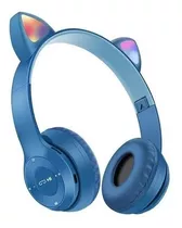 Auricular Headphones Para Nenas Orejitas Gatito Viv-23m