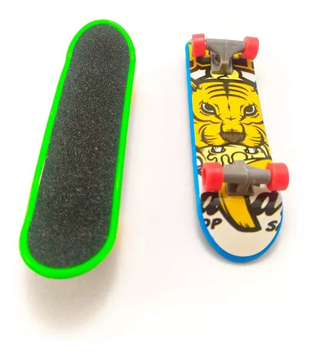 Kit 2 Brinquedo Skate De Dedo Com Lixa Tech Fingerboard Mini Teck Dek - A7L  Store