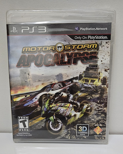 Motor Storm Apocalypse Ps3 Lacrado Jogo Mídia Física 