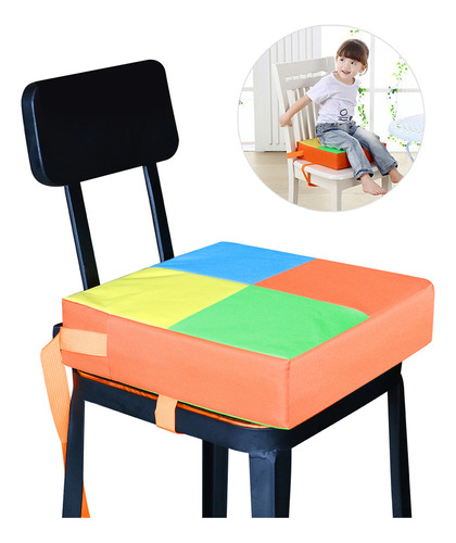 Silla De Comedor Ajustable Con Cojín Elevador For Niños