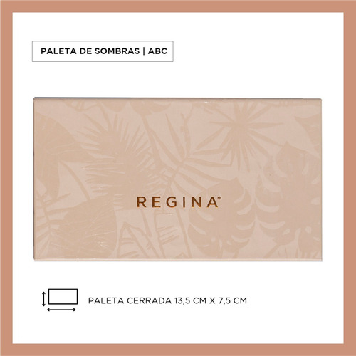 Imagen 5 de 6 de Paleta De Iluminadores Abc Maquillaje Regina