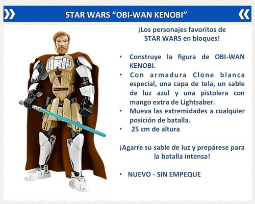 Star Wars Lego Obi Wan Kenobi