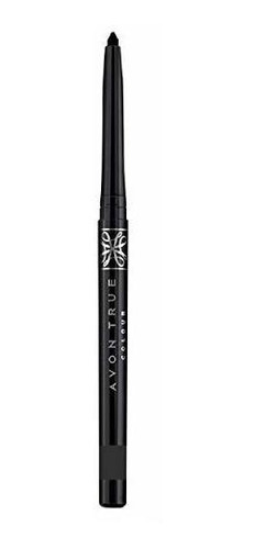 Liner Avon True Color De Ojos Glimmersticks Blackest Negro.