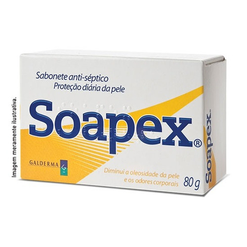 Soapex Sabonete Antisséptico Proteção Diária 80g