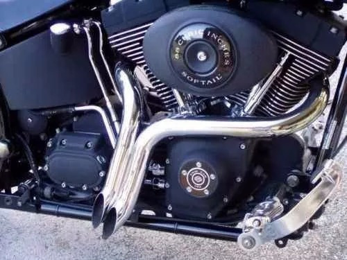 Harley Davidson Escapes Para Sportster Dyna Softail Touring