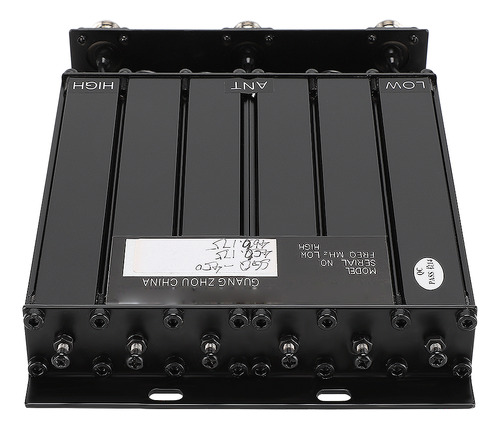 Duplexor Uhf De 6 Cavidades De 25 W Para Repetidor De Radio