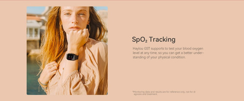 Imagen 9 de 10 de Smartwatch Haylou Ls09b Gst Reloj Inteligente Oxímetro