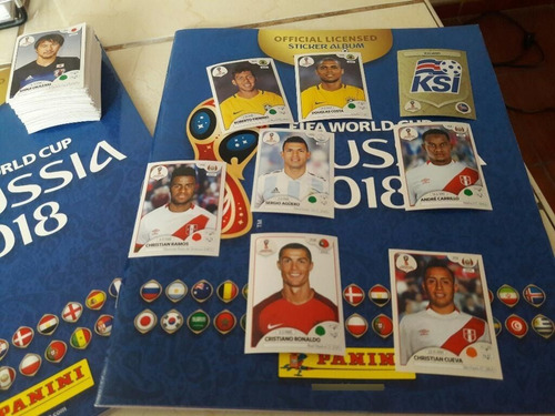 Imagen 2 de 8 de Album Panini Rusia 2018 Figuritas, Figuras Sueltas