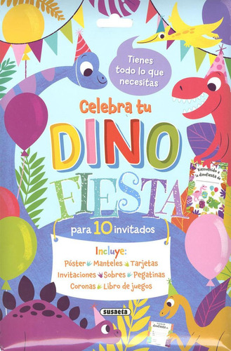 Libro: Celebra Tu Dinofiesta. Susaeta, Equipo. Susaeta Edici