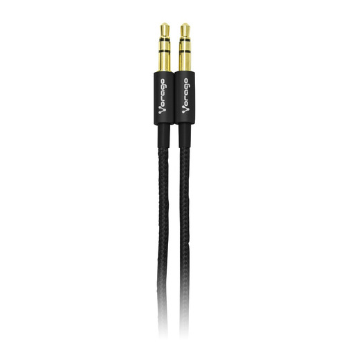 Cable Auxiliar Audio 3.5mm Vorago Bocinas Cab-108 Negro