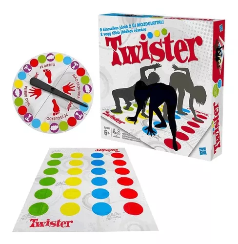 Kit De Natal Jogo Twister + Ovo Surpresa Com Mini Cachorro