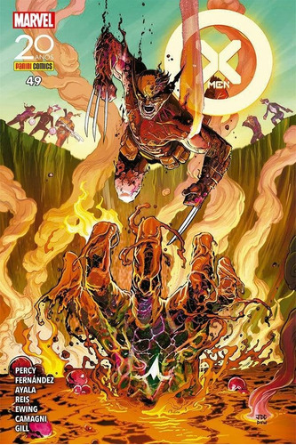 X-Men Vol. 49, de Camagni, Jacopo., vol. 49. Editora Panini, capa mole, edição 1 em português, 2022