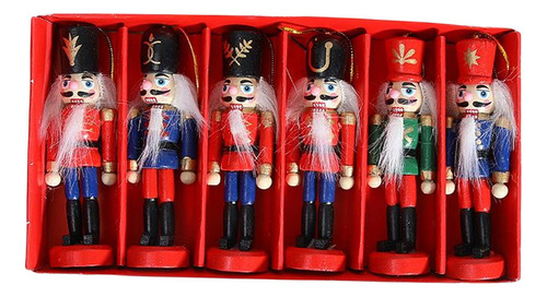Conjunto De Adornos De Cascanueces De Navidad Figuras De