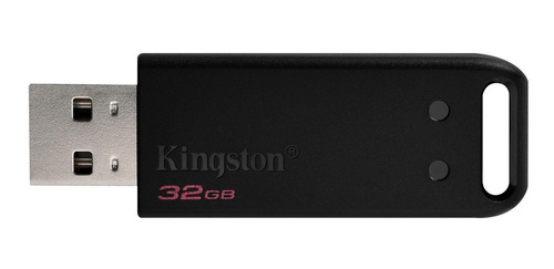 Imagen 1 de 2 de Pendrive Kingston DataTraveler 20 DT20 32GB 2.0 negro