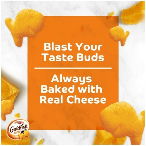 Goldfish Flavor Blasted Galletas Cheddar Nd Sour Cream 187gr