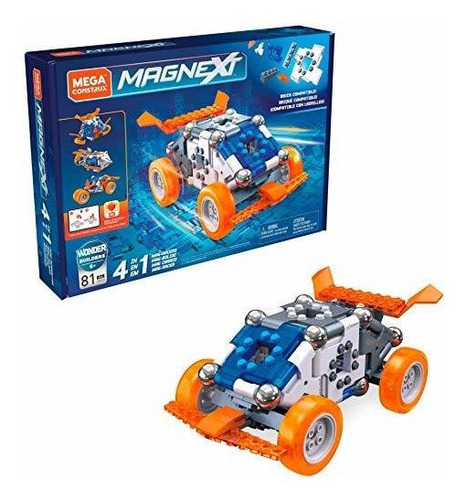 Mega Construx Magnext 4-en-1 Mag-racers