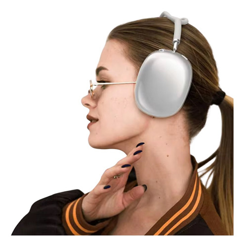 Cover Auriculares Compatibles Apple Airpods Max Transparente