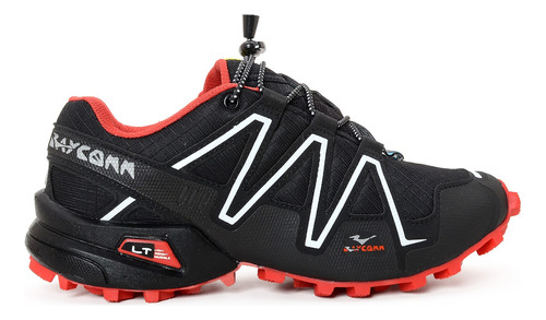 Tênis Speed Cross Preto/vermelho