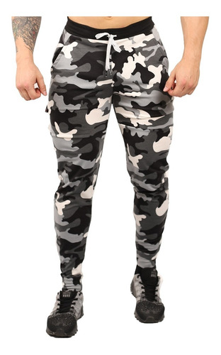 Pants Jogger Deportivo Camuflaje Militar  Bd Camuflado 