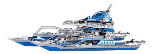 * 3d Metal Puzzle Ship Model Diy Construction Kit